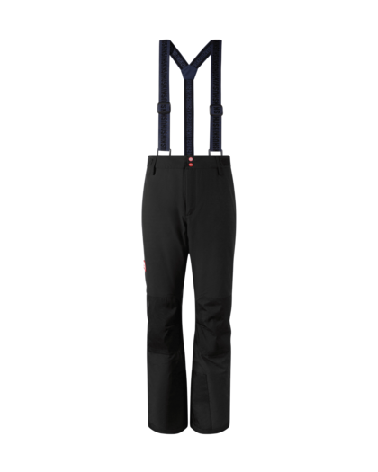 W SKI PANT FULL ZIP Solid Black M