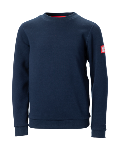 Jr Logo Crew 2  Navy Blue 122