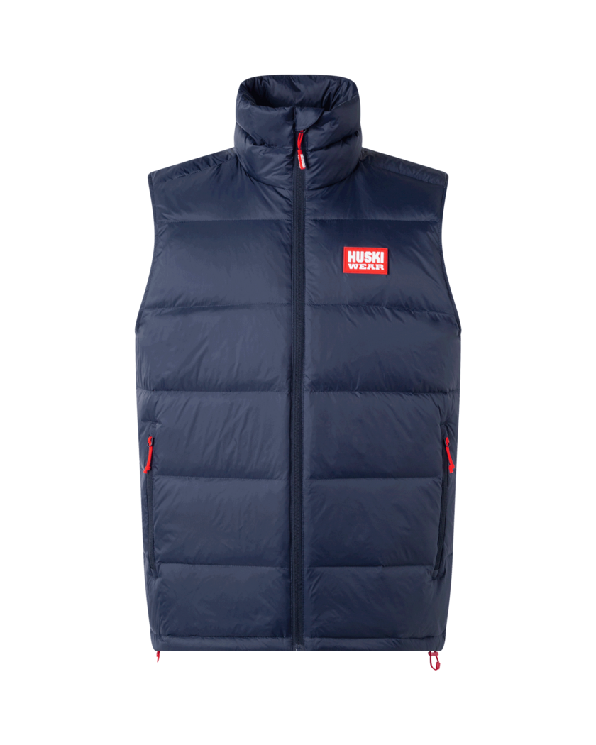 Light Down Vest Navy Blue L