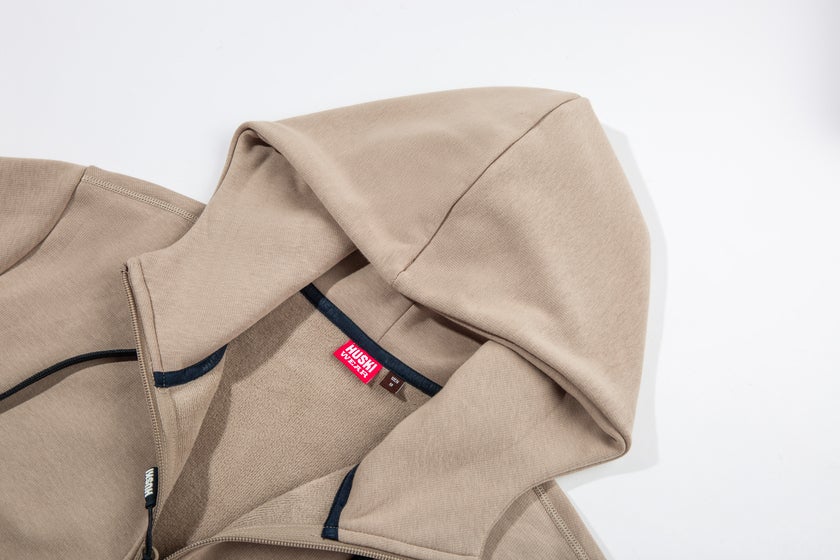 GLACIER FZ HOODY Khaki L