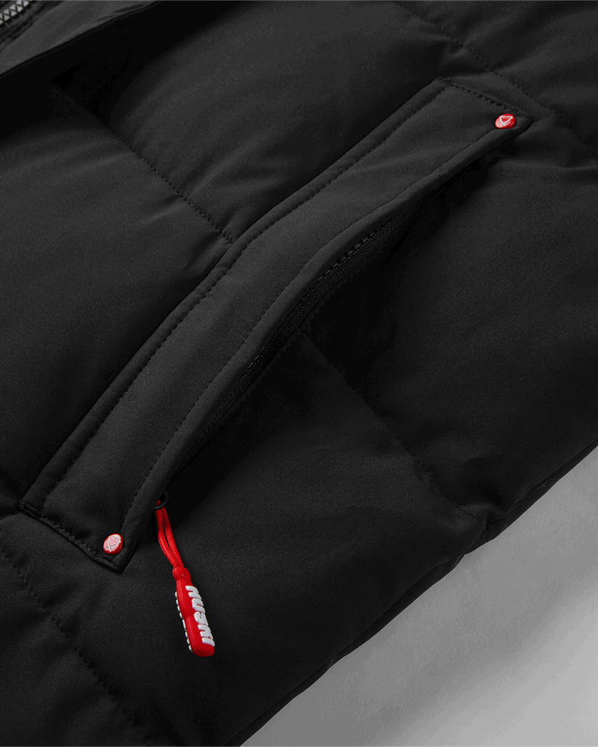 LONG PUFF PARKA Black S