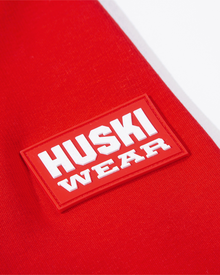 W LOGO HOODY 2 Huski Red XS