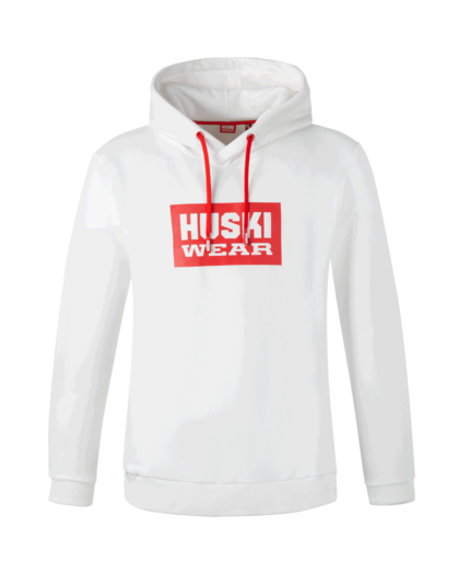 W Logo Hoody  Huski Snow White L