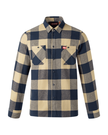 Flannel Shirt  Summer Beige L