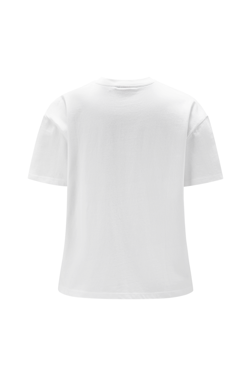 W TEE KEEP GOING White/Black M