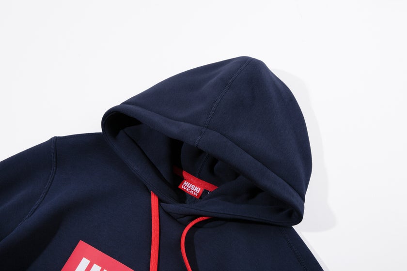 JR LOGO HOODY Navy Blue 122