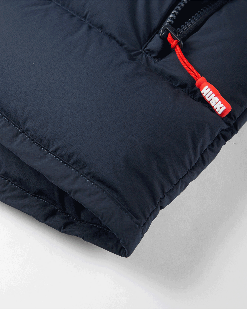 W Light Puff Parka  Navy Blue S