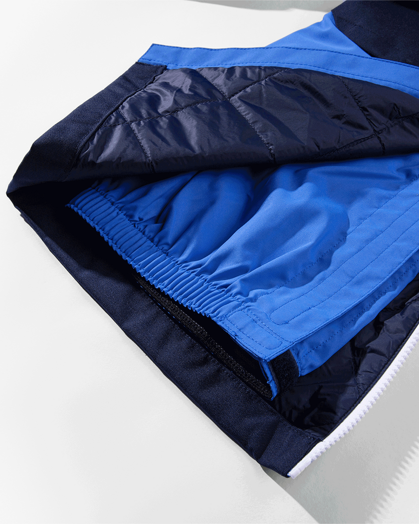 JR SKI PANT FULL ZIP Azure Blue 122