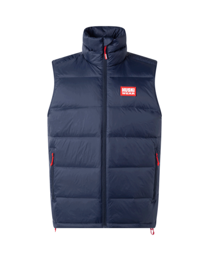 Light Down Vest Navy Blue L