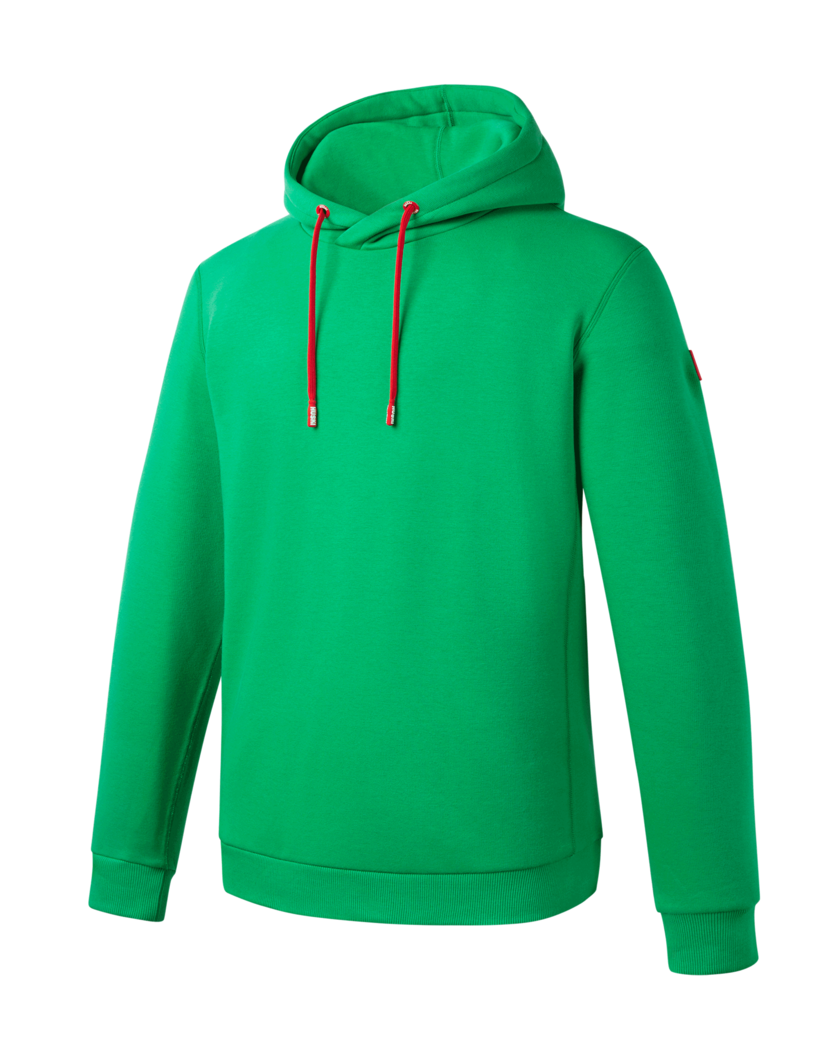 W LOGO HOODY 2 Race Green L