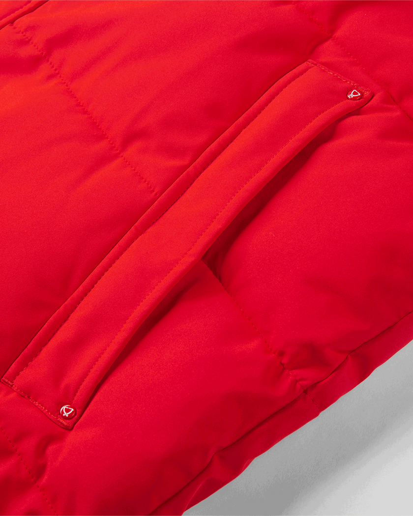 LONG PUFF PARKA Huski Red XXL