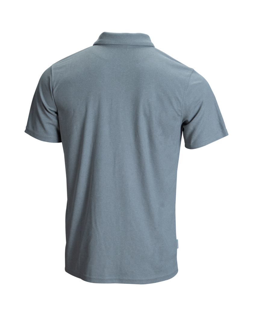 Tech Polo Grey Melange M