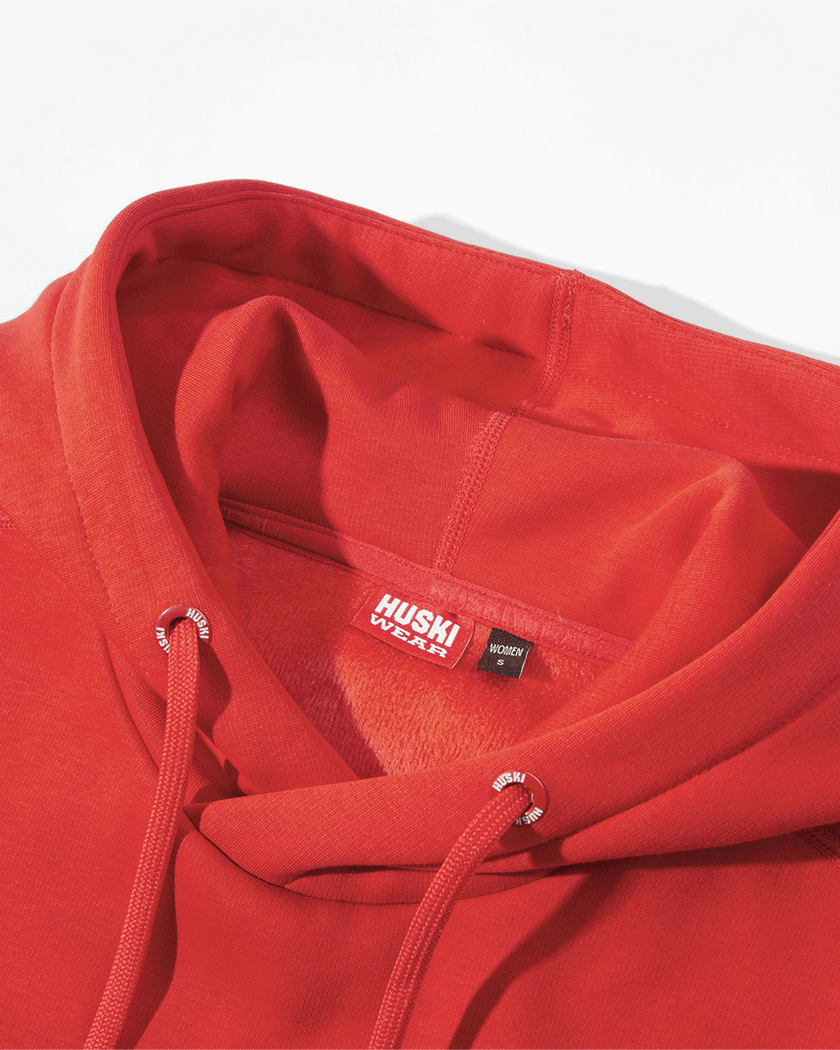 W Logo Hoody  Huski Red L