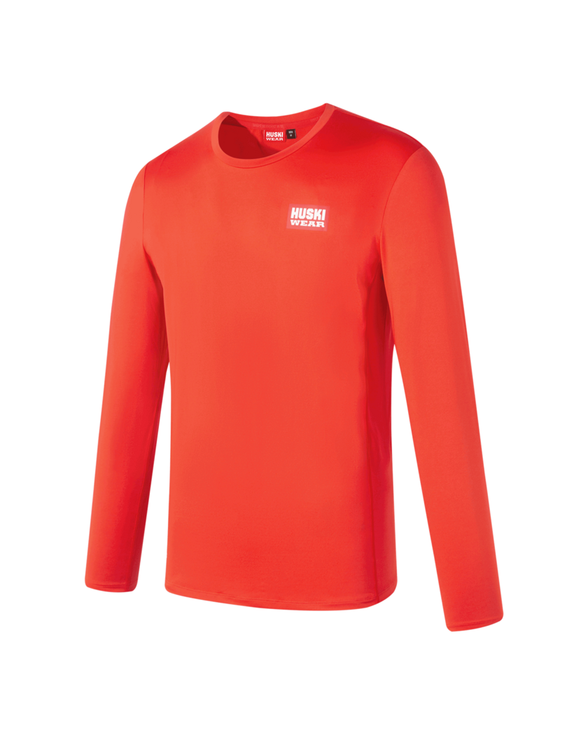 Active Top LS Huski Red L