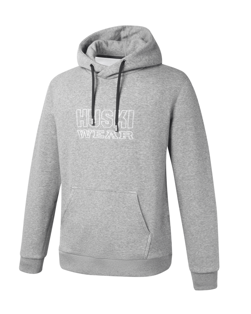 HW HOODY Grey Melange L