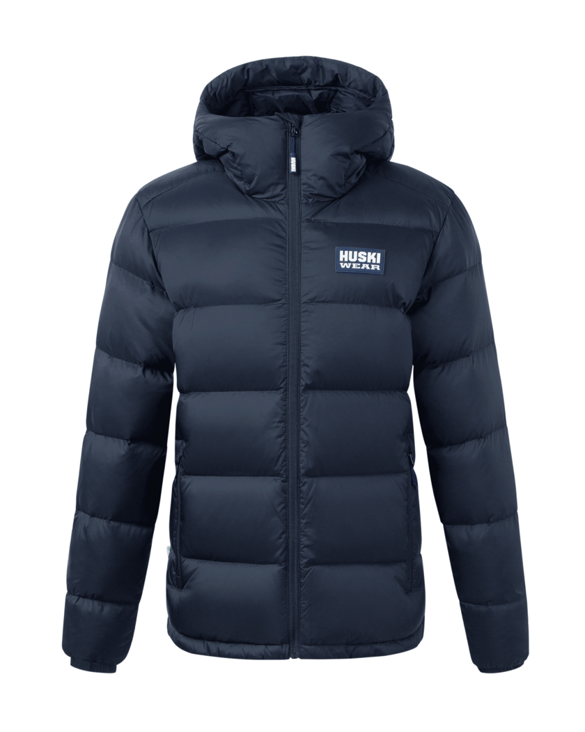 W LIGHT DOWN JACKET Navy Blue L