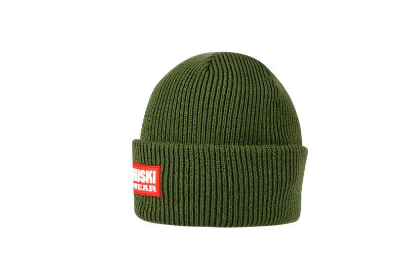 ICON KNIT BEANIE Dark Green ONE