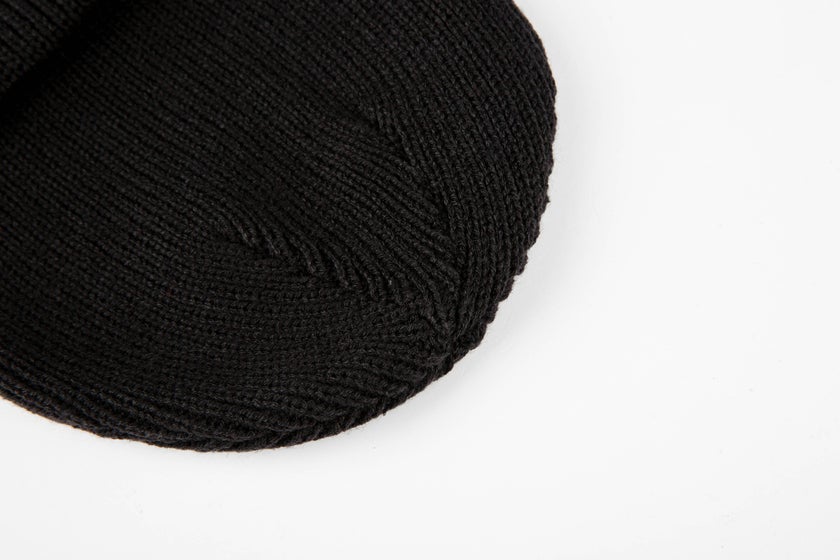 ICON KNIT BEANIE Black ONE