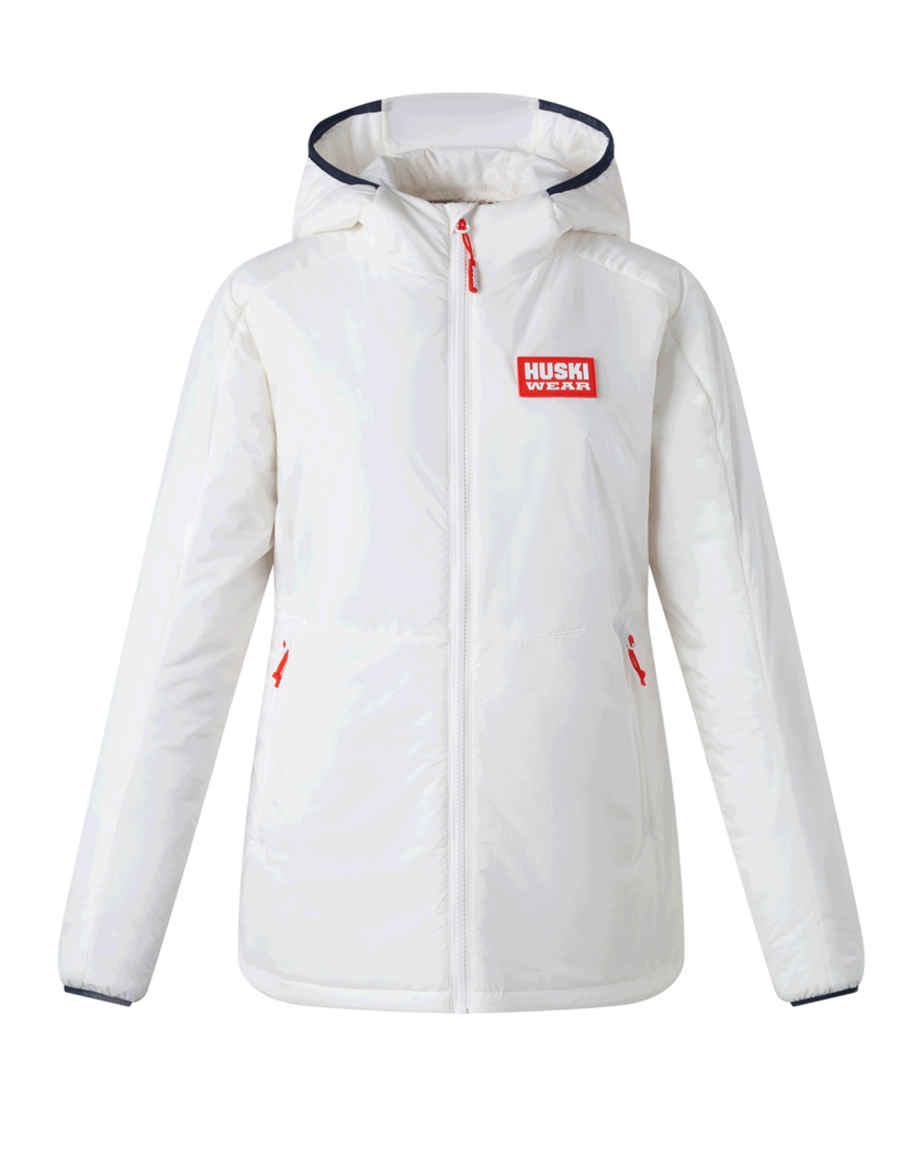 W LINER HOOD JACKET Huski Snow White M