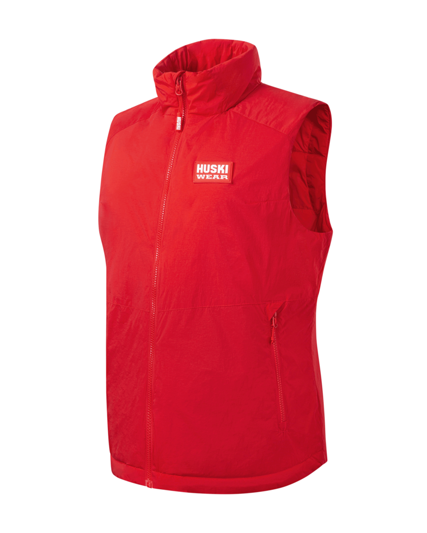 W LINER VEST Huski Red L