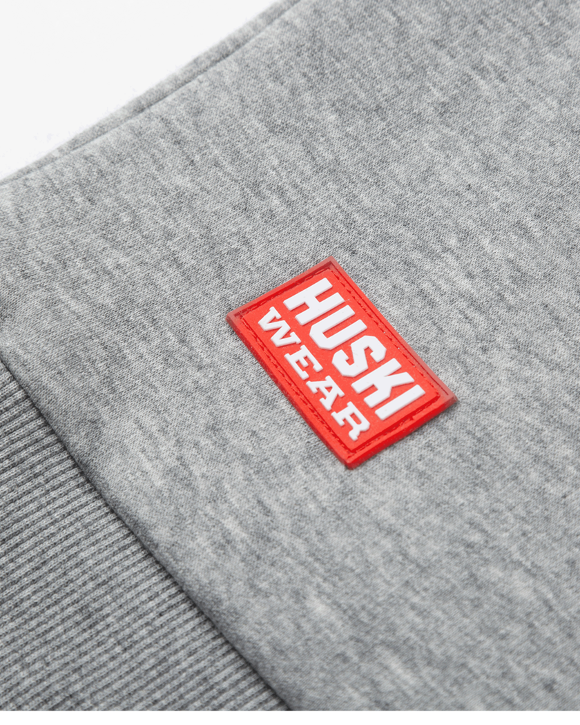 HW CREW Grey Melange XXL