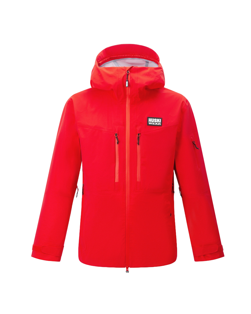 3L SHELL  JACKET Huski Red L