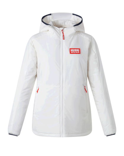 W LINER HOOD JACKET Huski Snow White L