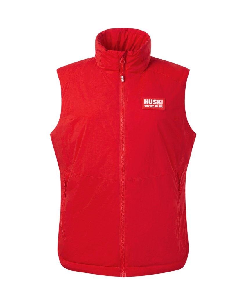 W LINER VEST Huski Red L