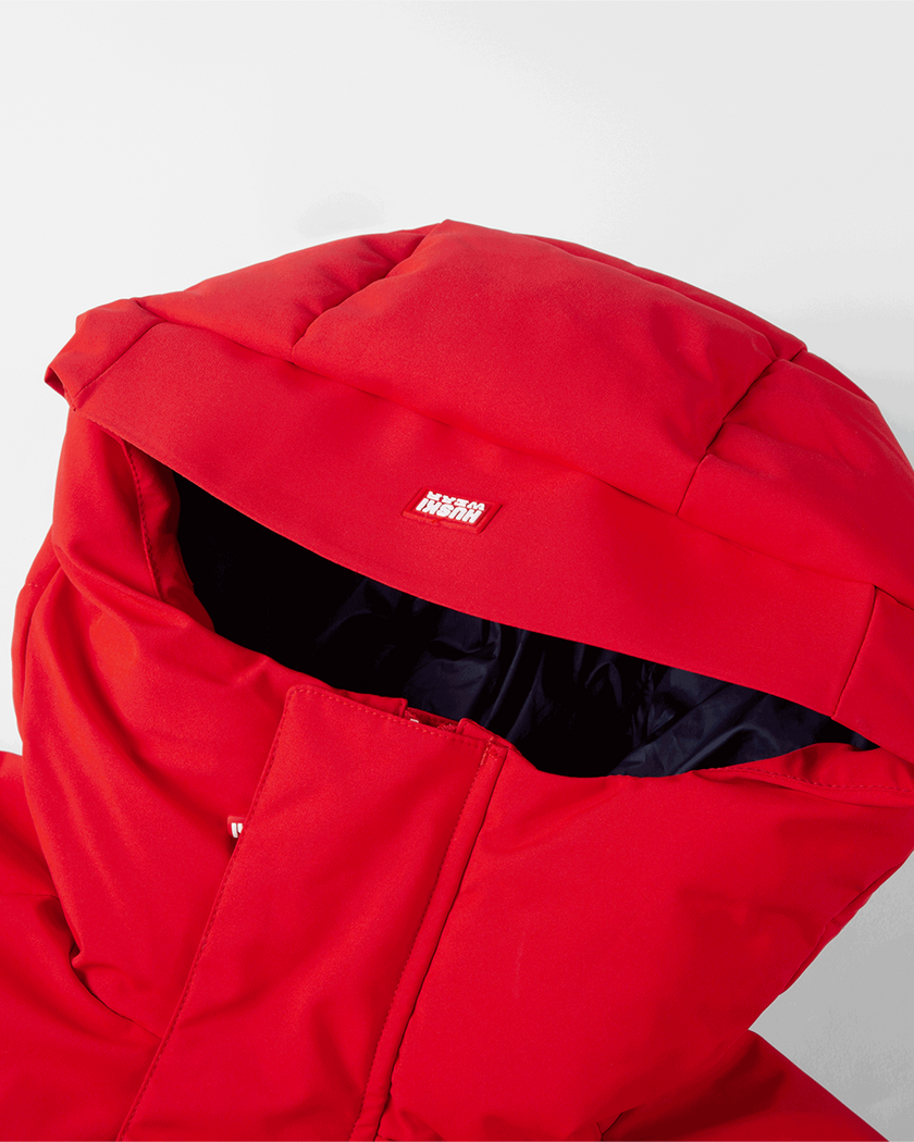 LONG PUFF PARKA Huski Red XXL