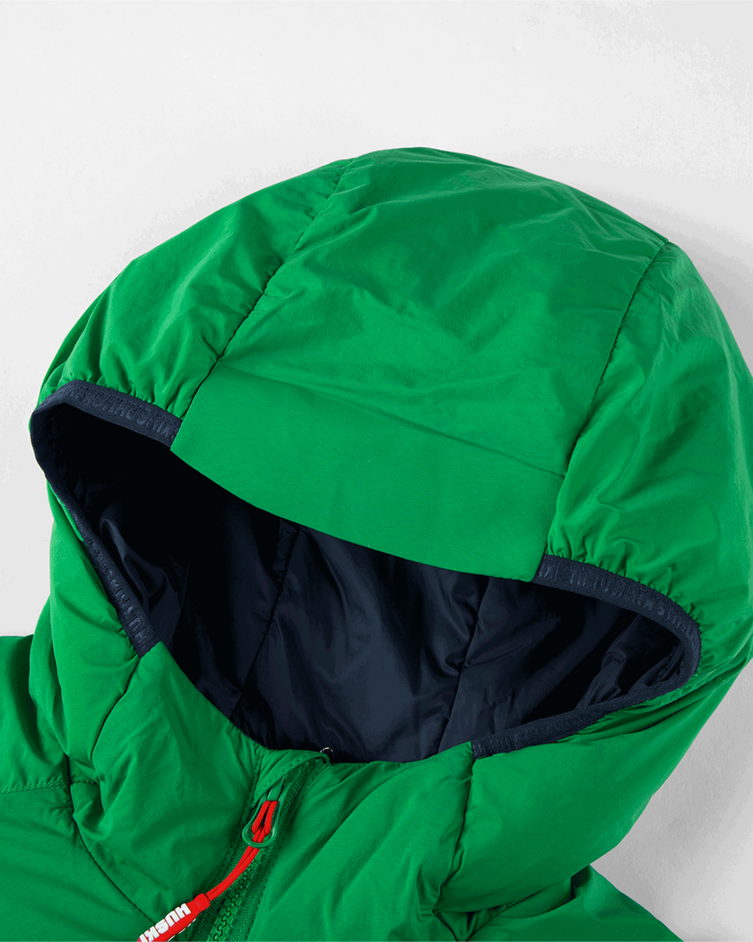 W LINER HOOD JACKET Race Green L