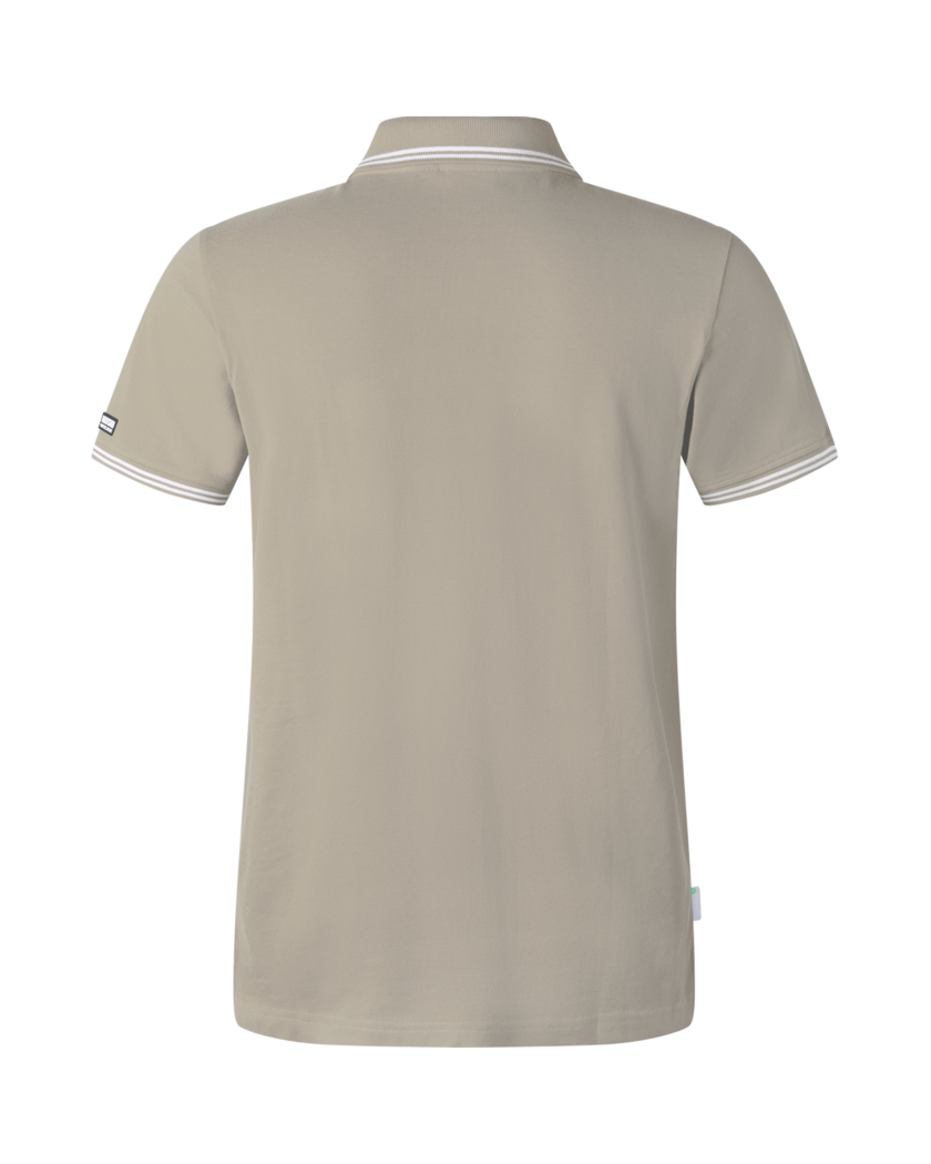 Shore Pique Polo Khaki XL