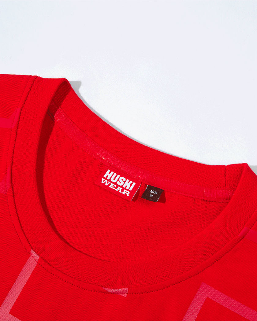 Power Tee Huski Red L