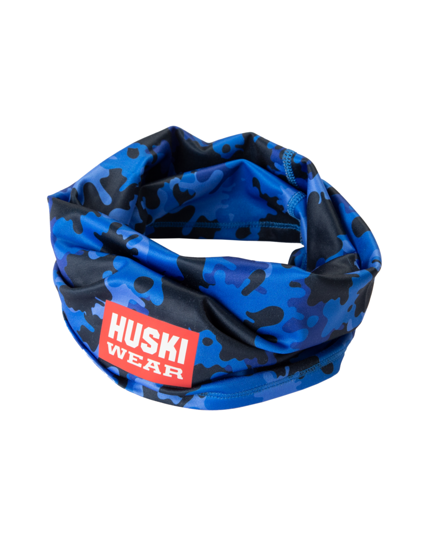 Neck Warmer  Azure Camo ONE