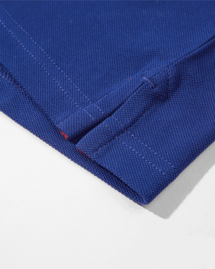 Shore Pique Polo Dark Azure L