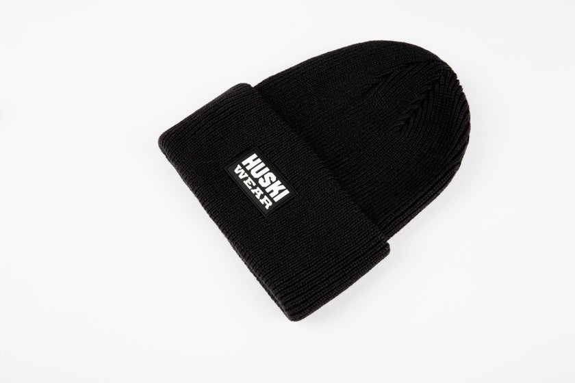 ICON KNIT BEANIE Black ONE