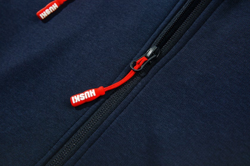 GLACIER FZ HOODY Navy Blue L