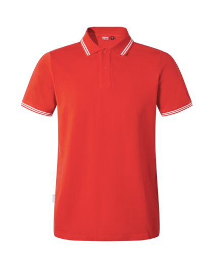 Shore Pique Polo Huski Red L