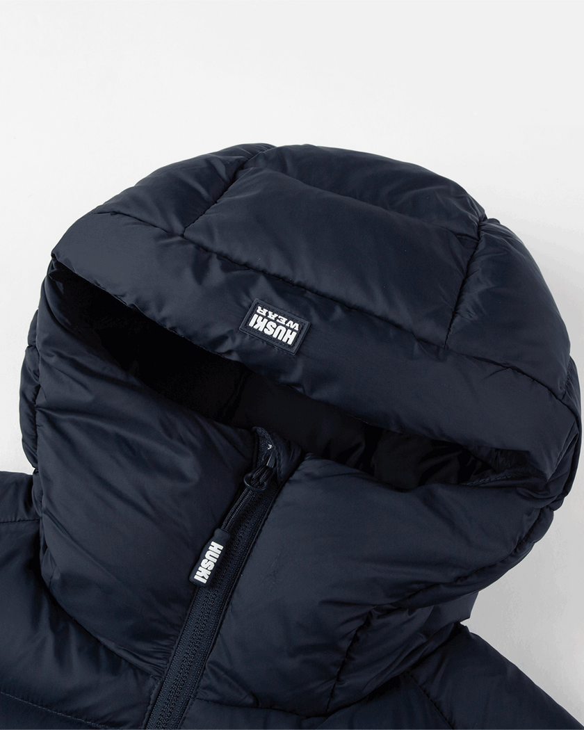 W LIGHT DOWN JACKET Navy Blue S