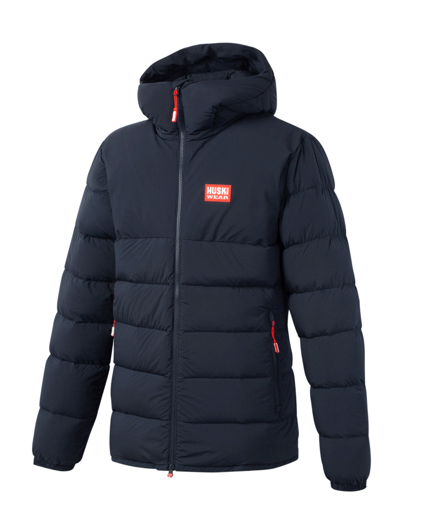 W Light Puff Parka  Navy Blue S