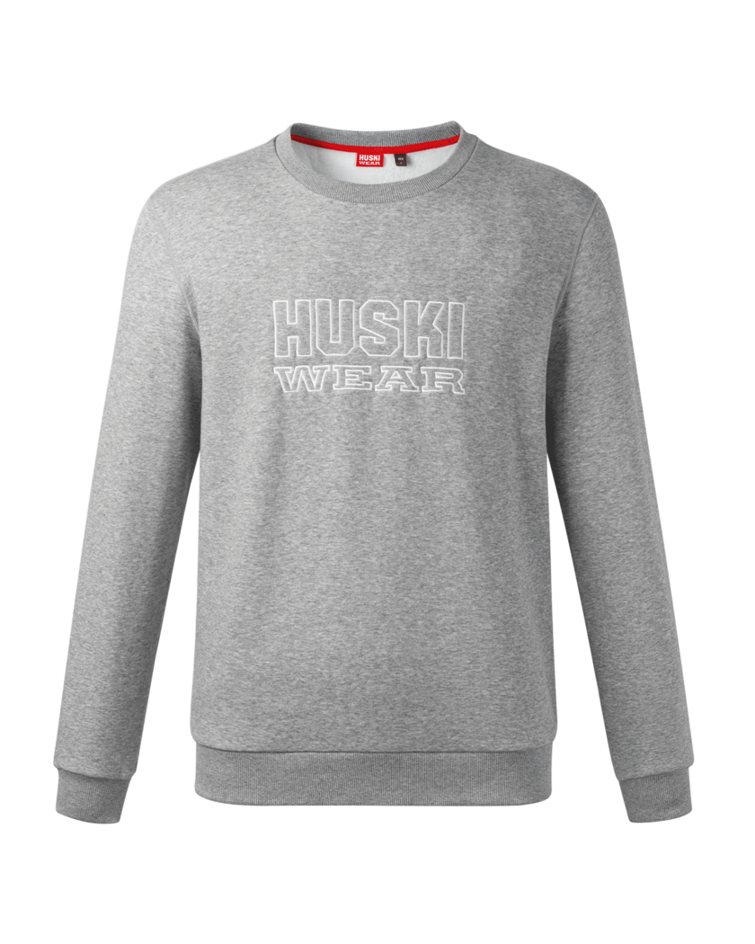 HW CREW Grey Melange XL