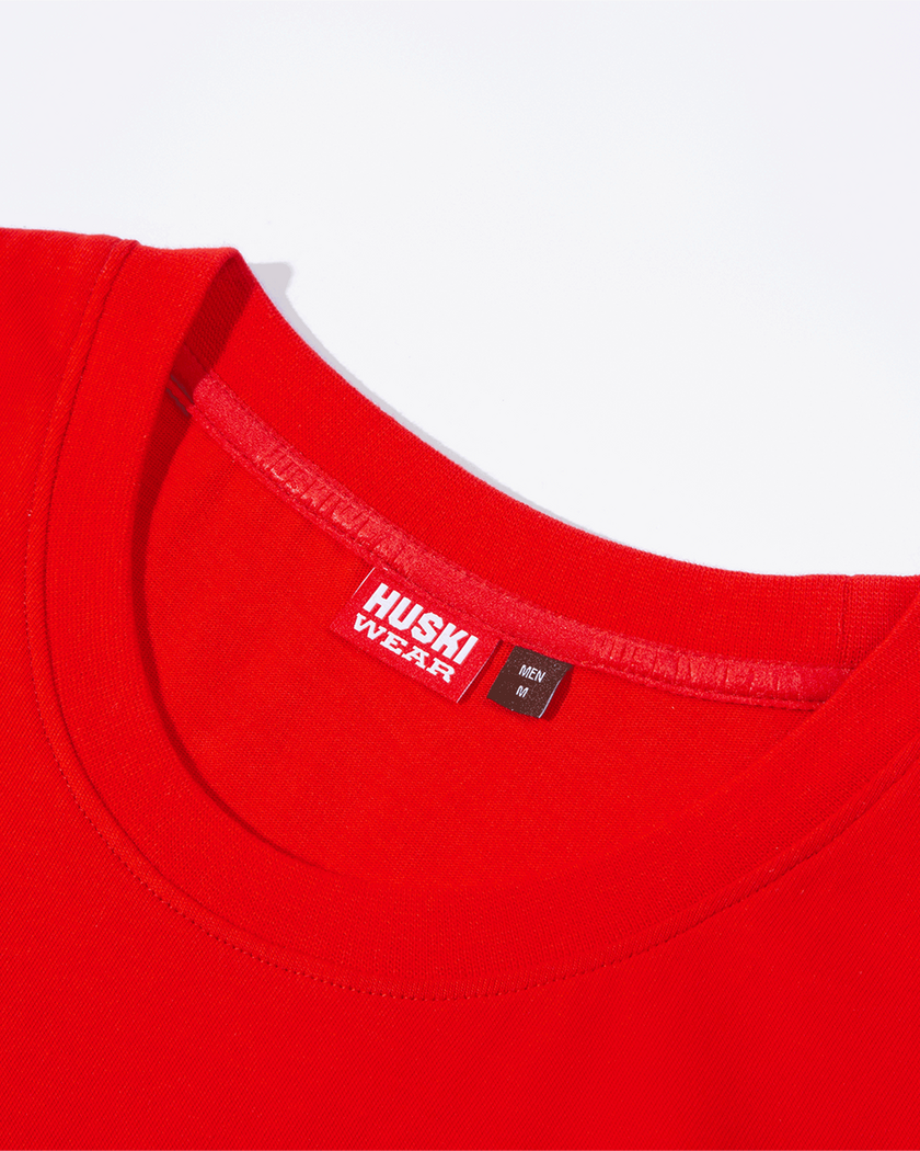 Logo Tee Huski Red M