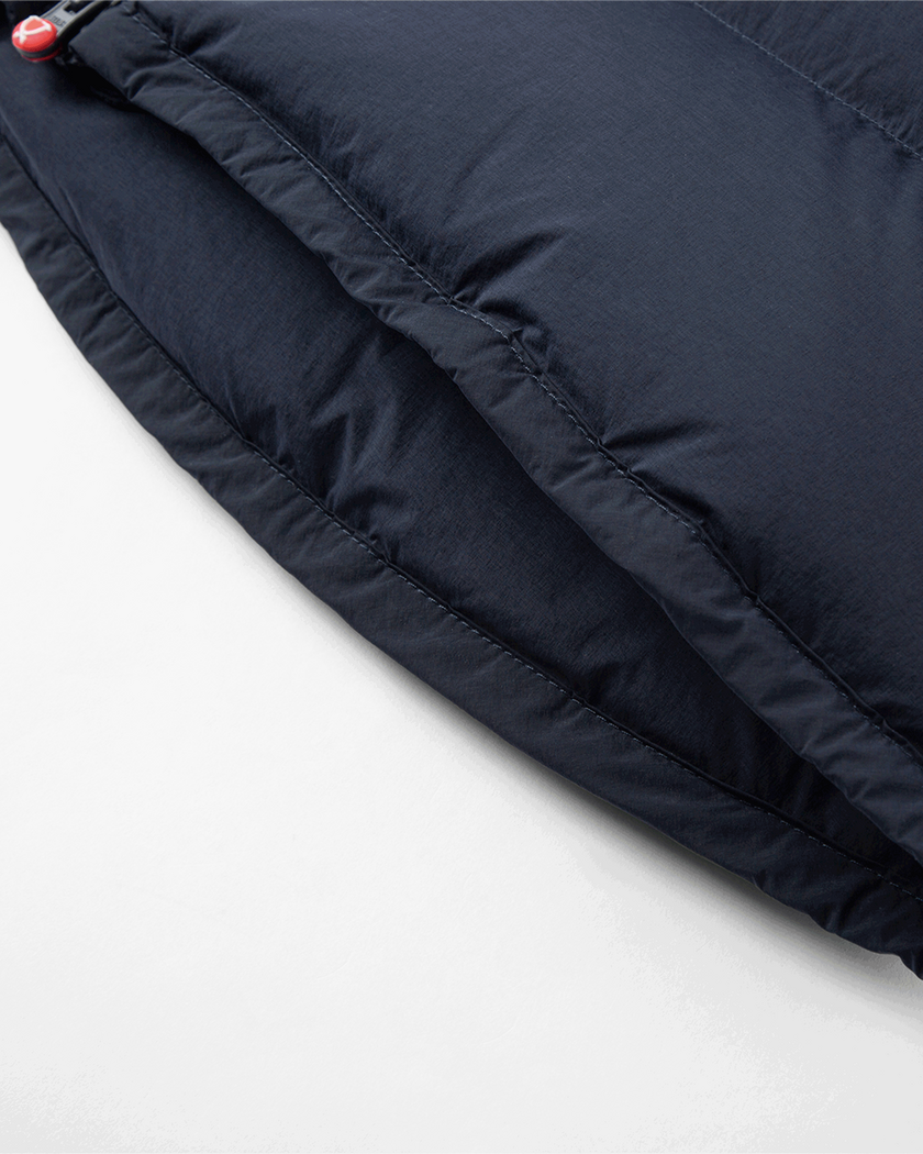 Light Puff Parka  Navy Blue XXL