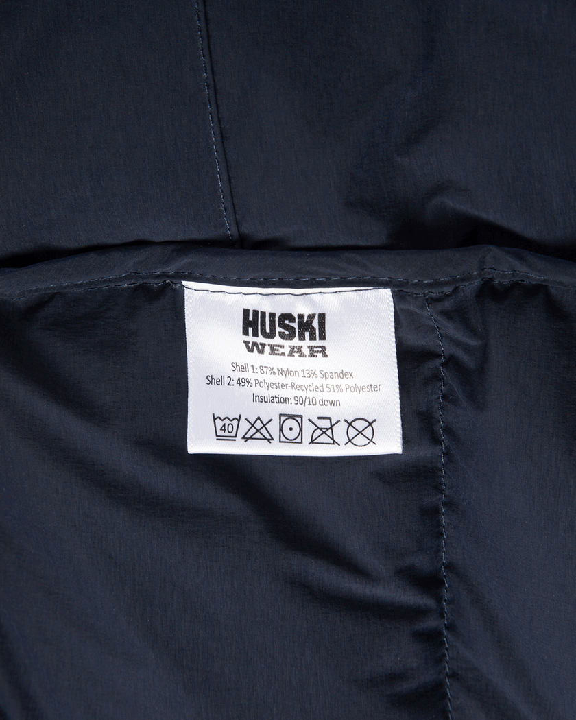 Light Puff Parka  Navy Blue M