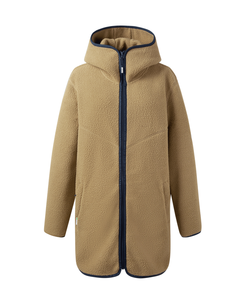 W Pile Hood Jacket Winter Beige XS