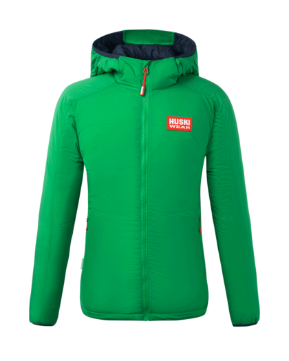 W LINER HOOD JACKET Race Green L