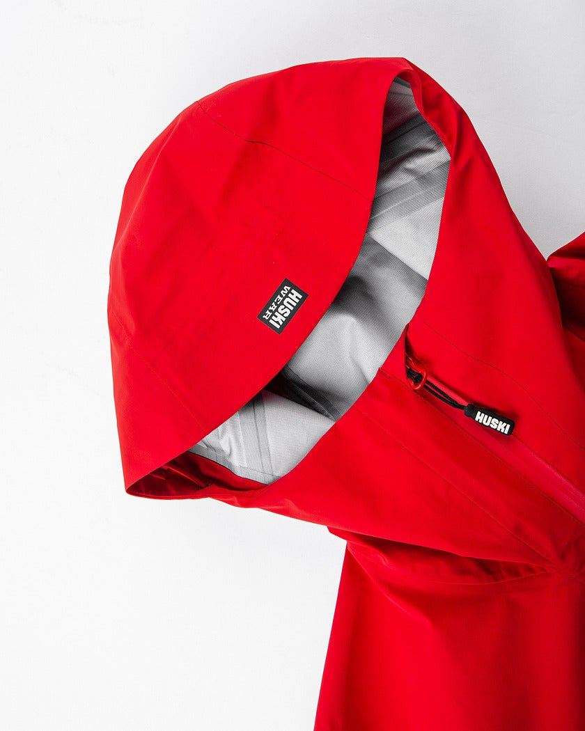 3L SHELL  JACKET Huski Red L