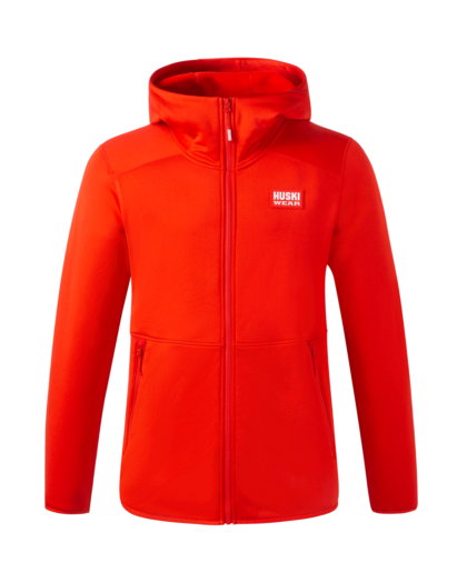 JR MID HOOD JACKET Huski Red 122