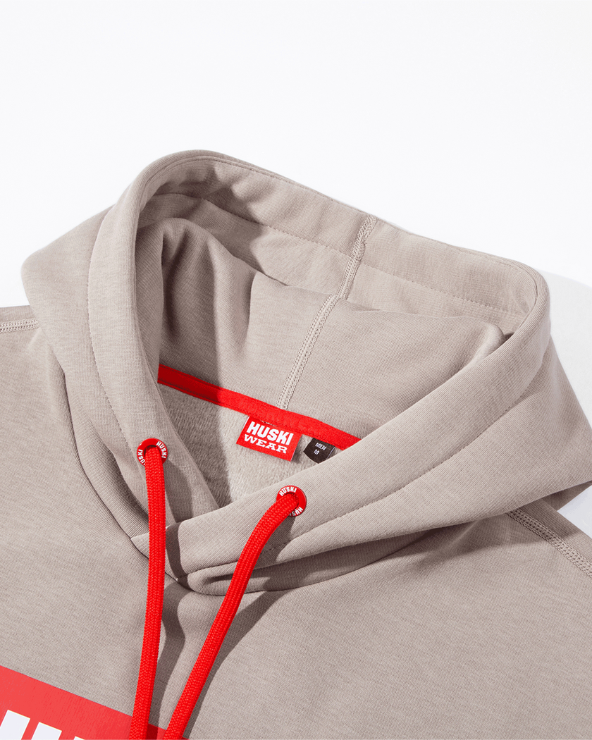 Logo Hoody  Khaki S