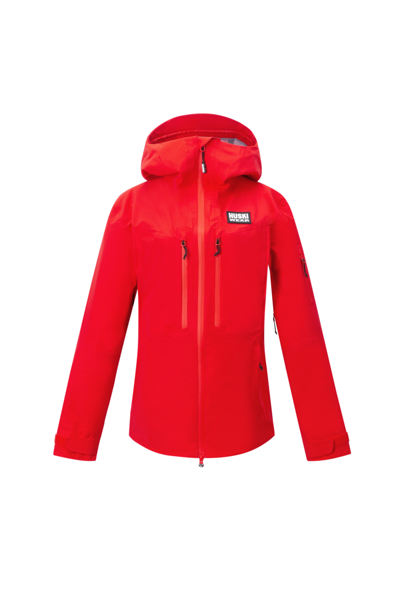 W 3L SHELL JACKET  Huski Red L