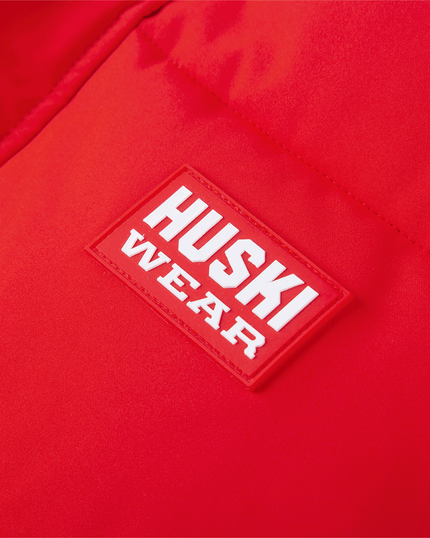 LONG PUFF PARKA Huski Red S